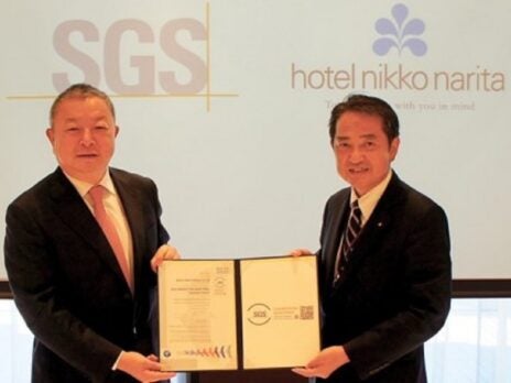 Hotel Nikko Narita receives SGS Japan’s certification
