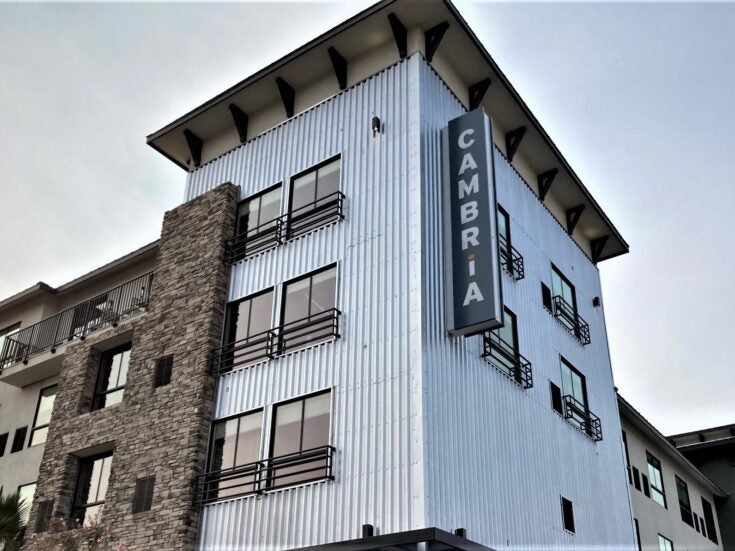 Cambria Hotels opens new location in California
