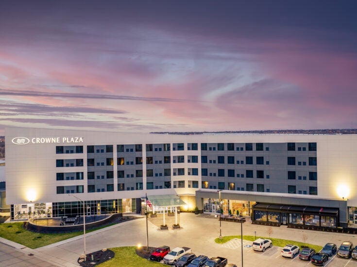 IHG opens 172room Crowne Plaza Kearney hotel in Nebraska, US