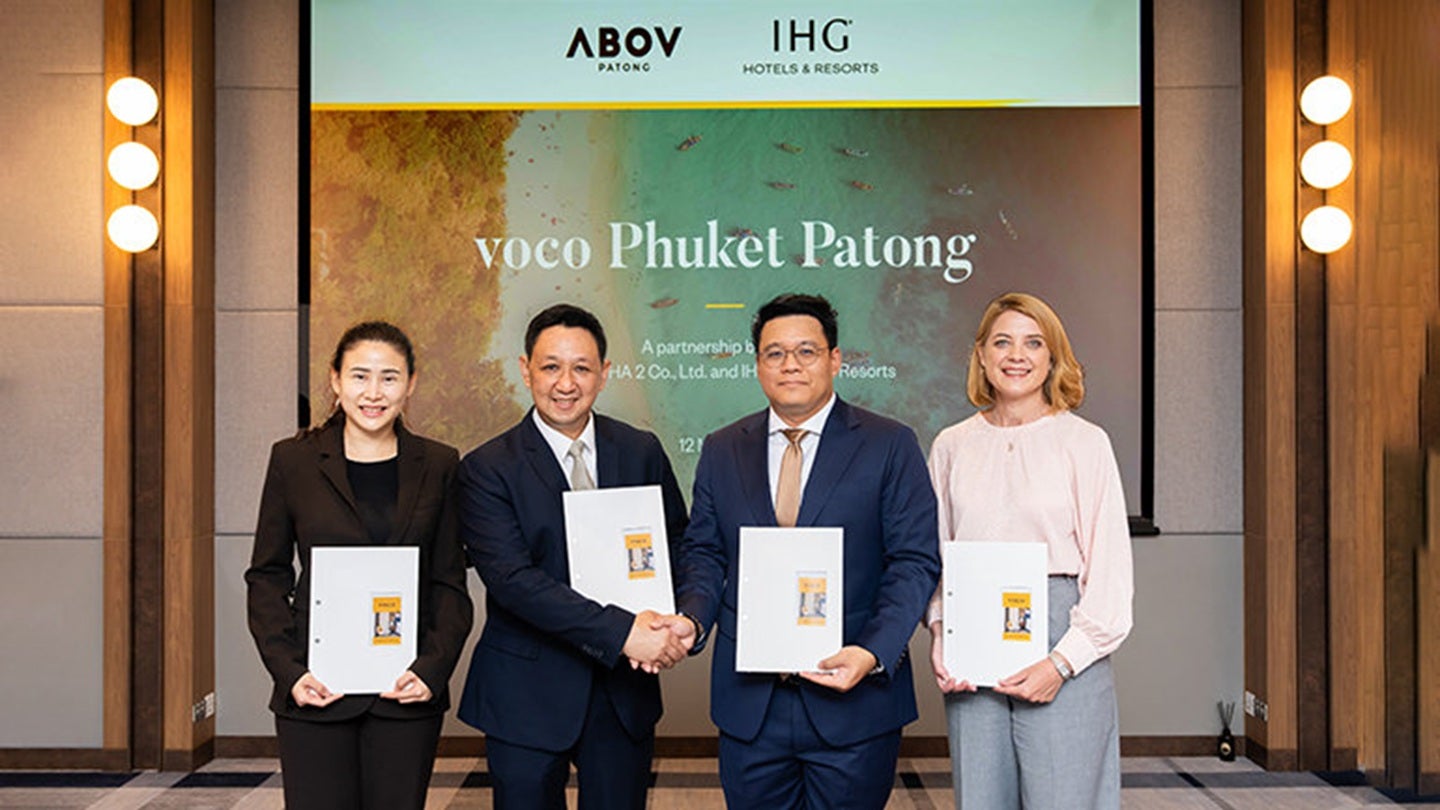 IHG signs management deal for voco Phuket Patong in Thailand
