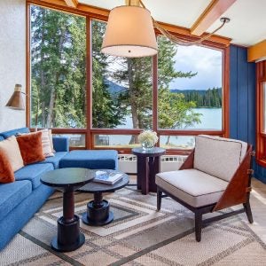 Fairmont Jasper Park Lodge suite