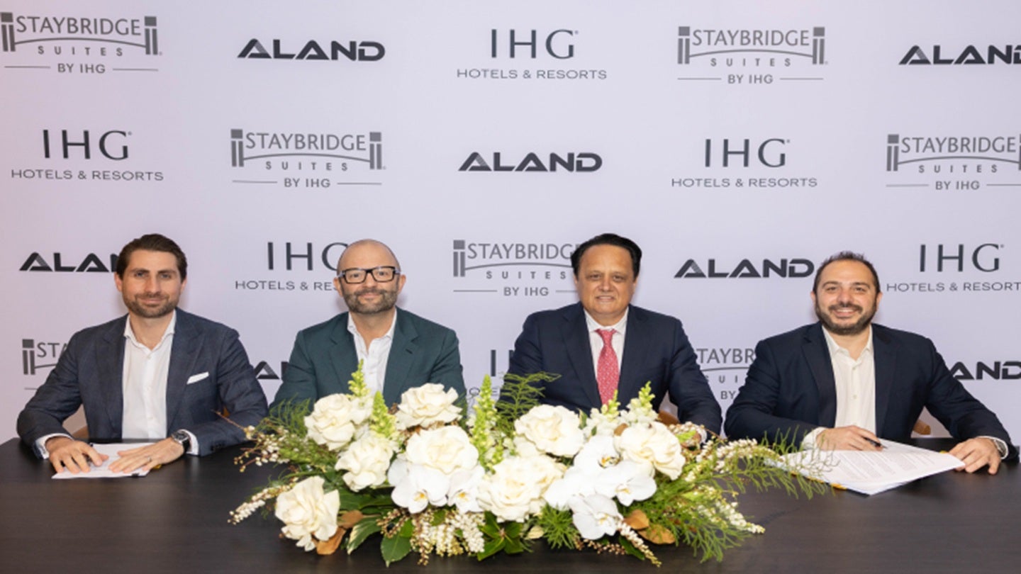 IHG and ALAND agree to open Staybridge Suites in Australia